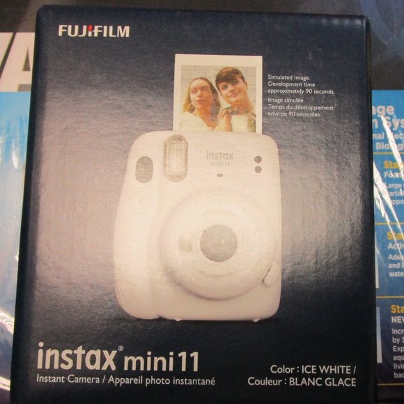 Fujifilm Instax Mini 11 Instant Film Camera - Ice White